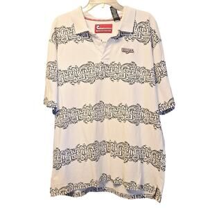 Vintage Enyce chain polo shirt mens xl